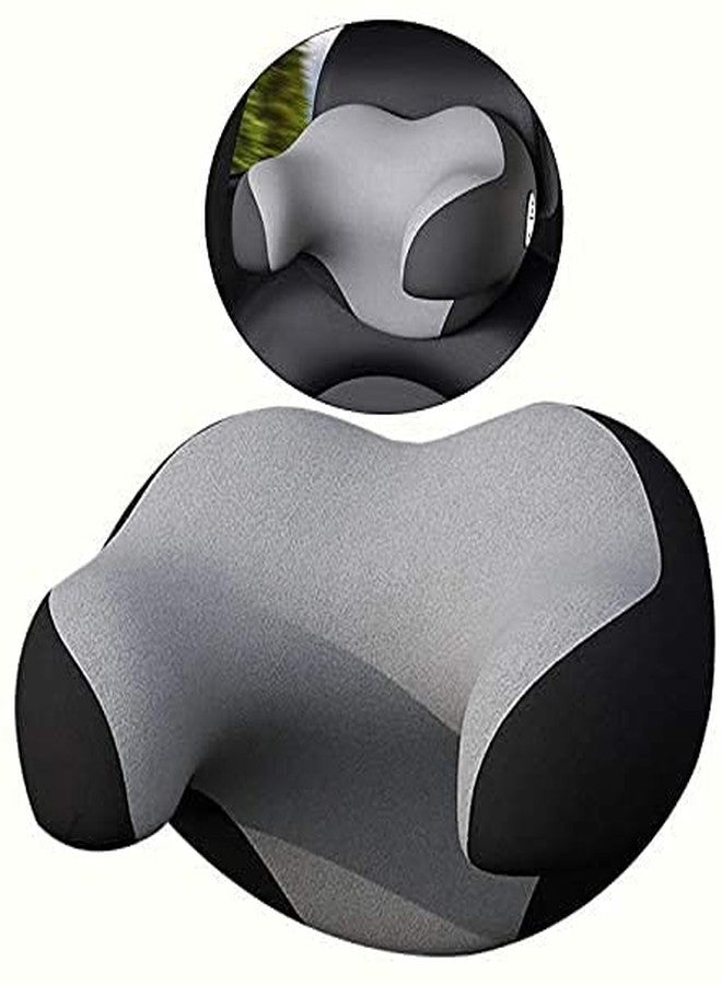 Ostin Headrest Travel Pillow, Memory Foam Car Seat Pillow with Washable Pillow case, U-Shape Support & Release for Neck Pain, Portable for Airplane, Office Nap, Reading, Sleeping - Image 3
